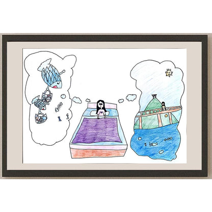 Tiffany Lai 35x25cm Orijinal Karikatür BOD01003