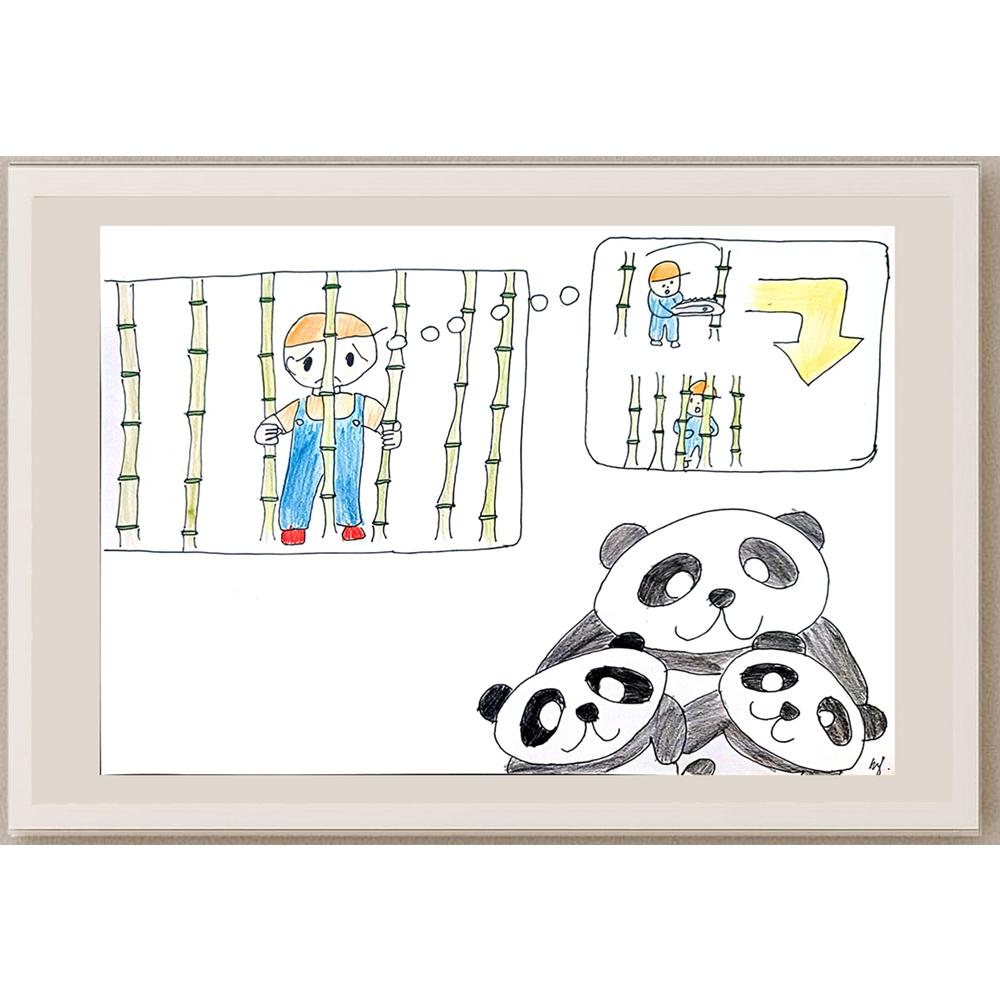 Ho Jocelyn Yi Wun 35x25cm Orijinal Karikatür BOD01008