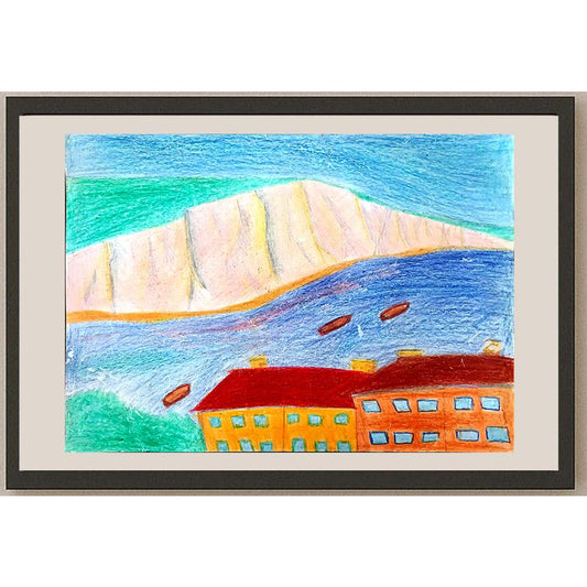 Moldovan Eliza 43x30cm Orijinal Karikatür BOD01032