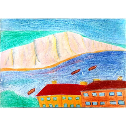Moldovan Eliza 43x30cm Orijinal Karikatür BOD01032
