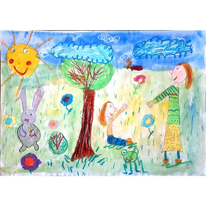 Matgosia Legiecka 43x30cm Orijinal Karikatür BOD01037