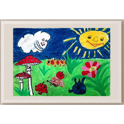 Magdaleiva Sevmansua 43x30cm Orijinal Karikatür BOD01038