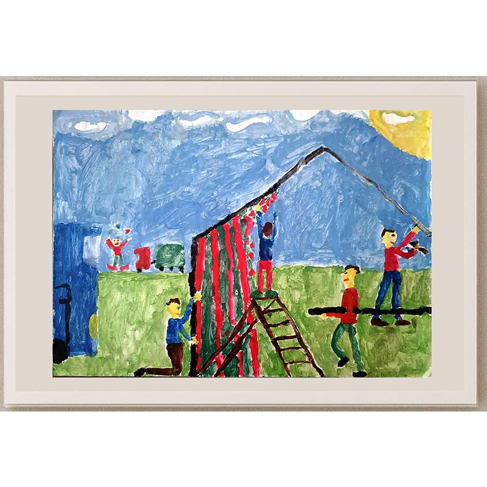 Viktoria Loboda 43x30cm Orijinal Karikatür BOD01041