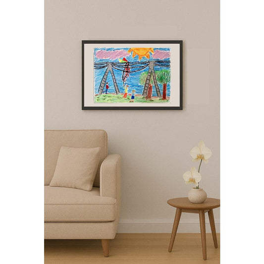 Anna Jasniewska 43x30cm Orijinal Karikatür BOD01046