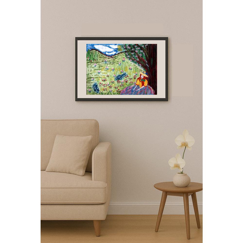 Adela Juras 43x30cm Orijinal Karikatür BOD01049