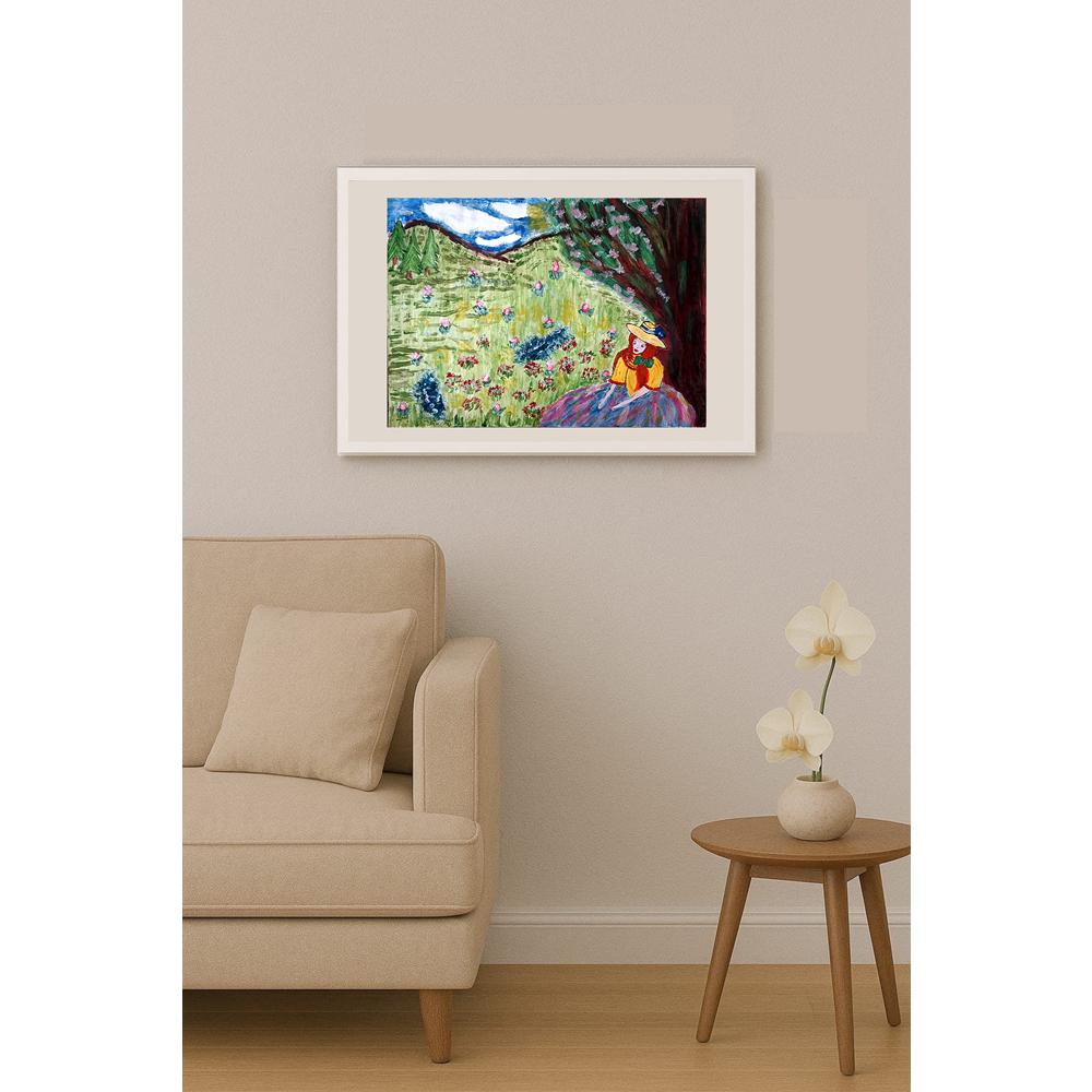 Adela Juras 43x30cm Orijinal Karikatür BOD01049