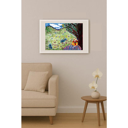 Adela Juras 43x30cm Orijinal Karikatür BOD01049