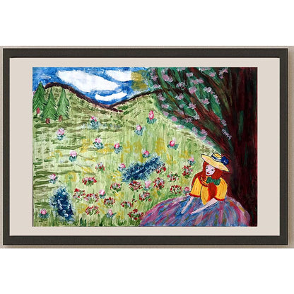 Adela Juras 43x30cm Orijinal Karikatür BOD01049