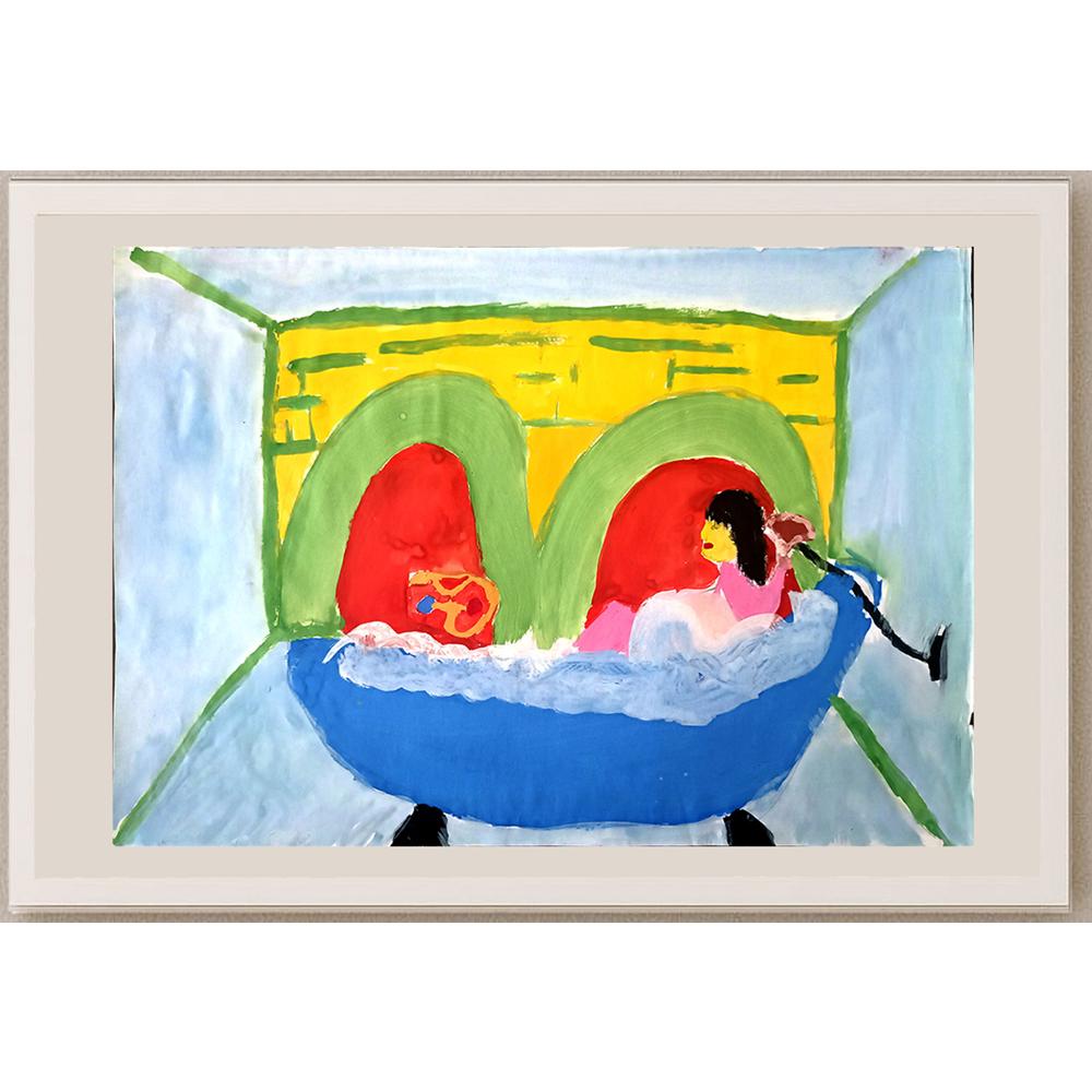 Edyea Suminska 43x30cm Orijinal Karikatür BOD01050