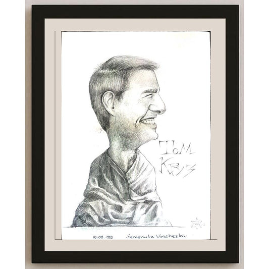 Semenuta Vyacheslav 29x21cm Orijinal Karikatür BOD01063