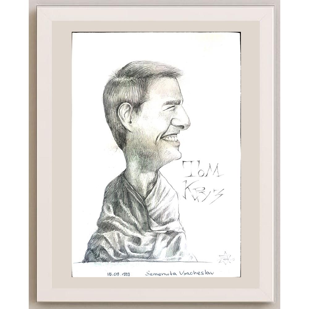 Semenuta Vyacheslav 29x21cm Orijinal Karikatür BOD01063