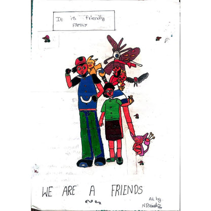 Praveen Kuptar 29x21cm Orijinal Karikatür BOD01076