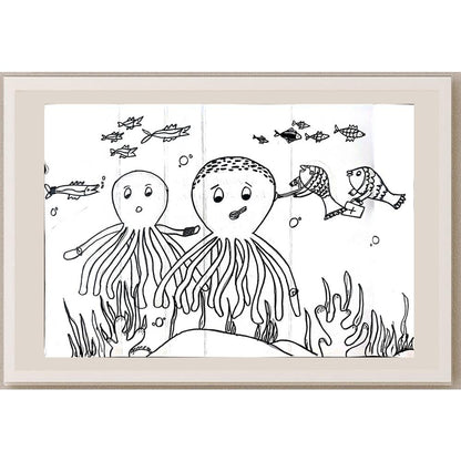 Tanakamara Nagari 29x21cm Orijinal Karikatür BOD01077