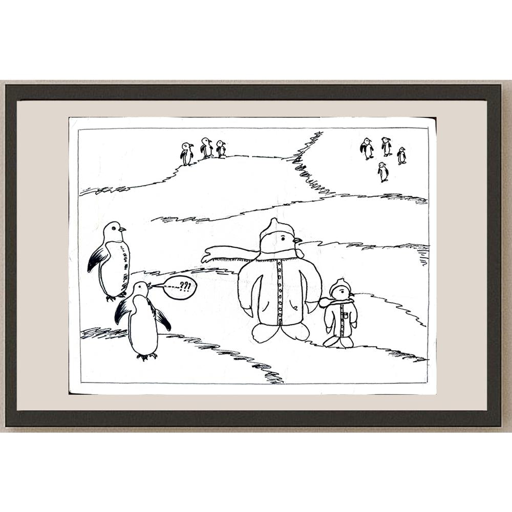 Karthikeya 31x23cm Orijinal Karikatür BOD01079