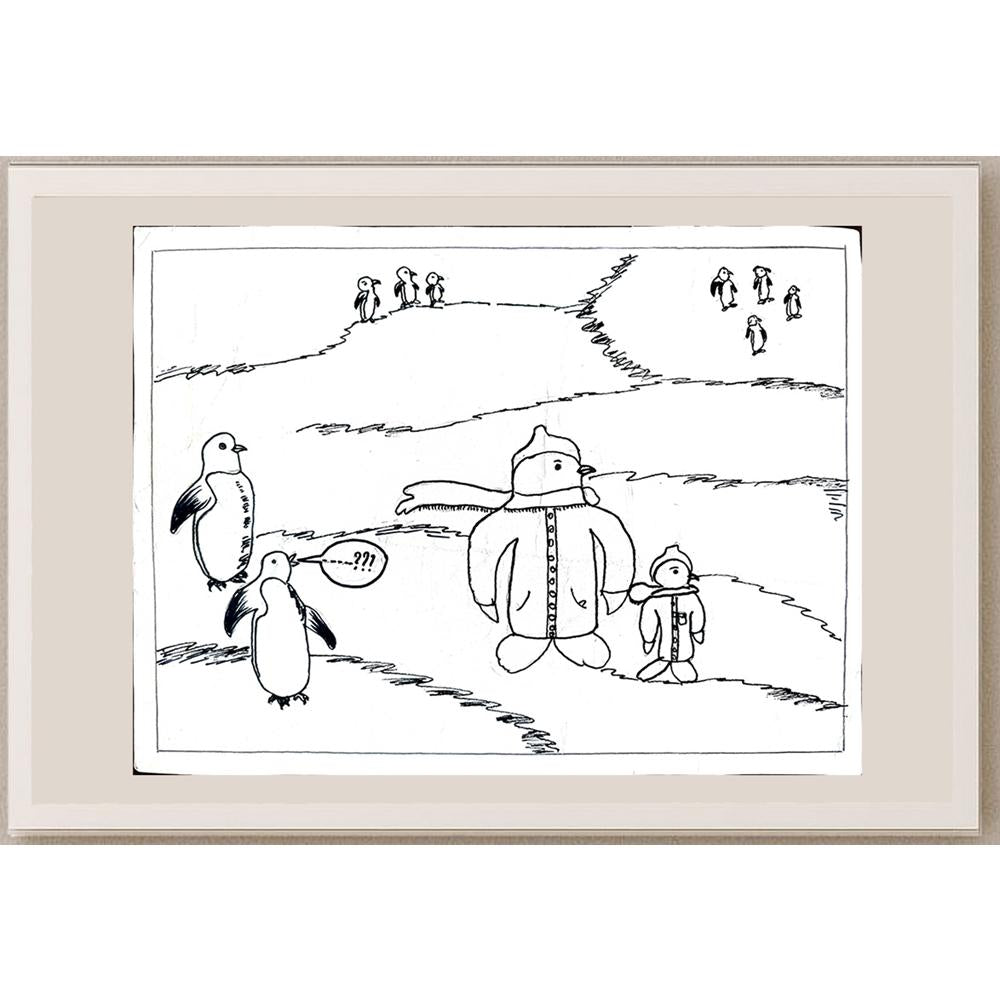 Karthikeya 31x23cm Orijinal Karikatür BOD01079