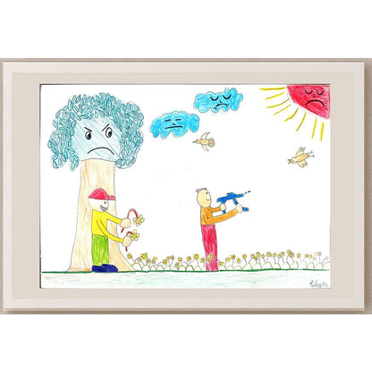 Clayton Poon 29x21cm Orijinal Karikatür BOD01082
