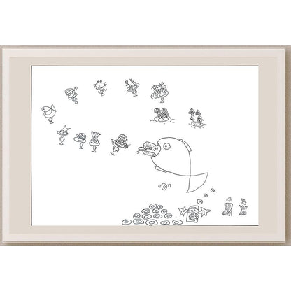 Chan Hoi Ching 29x21cm Orijinal Karikatür BOD01083