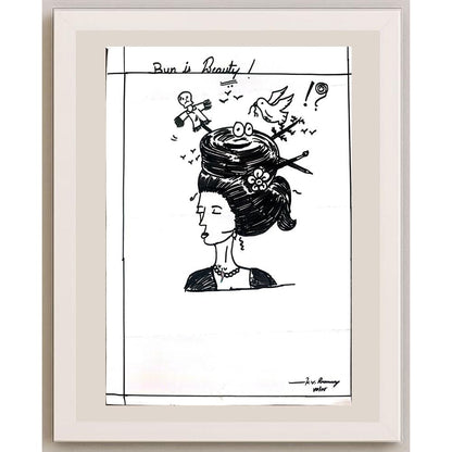 Prannoy Kumar 29x21cm Orijinal Karikatür BOD01106
