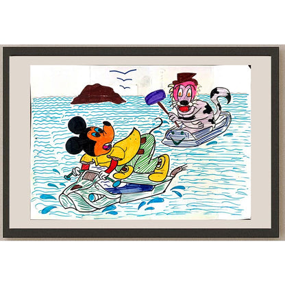 Menda Abhi Roop 29x21cm Orijinal Karikatür BOD01111