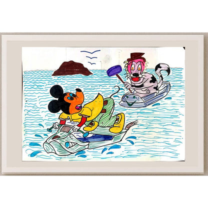 Menda Abhi Roop 29x21cm Orijinal Karikatür BOD01111
