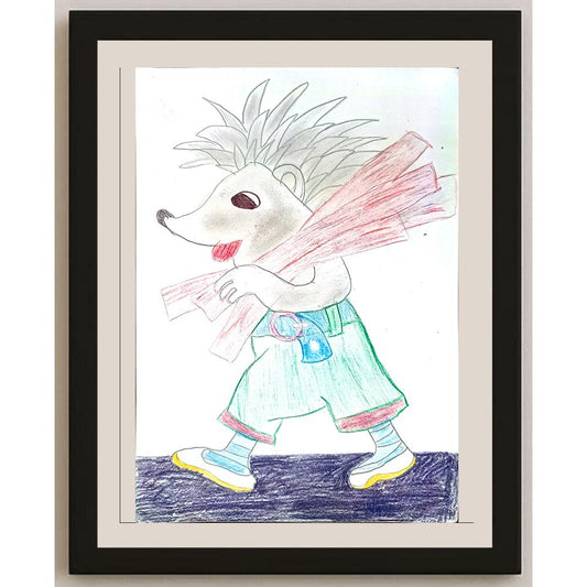 Sylwia Kepka 29x21cm Orijinal Karikatür BOD01116
