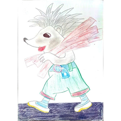 Sylwia Kepka 29x21cm Orijinal Karikatür BOD01116