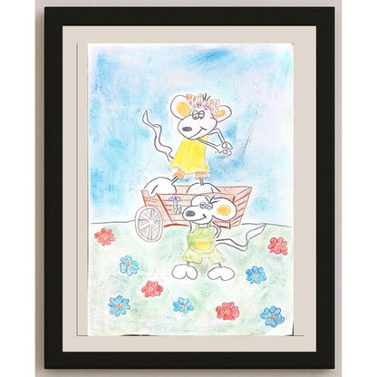 Magdelena Kepka 29x21cm Orijinal Karikatür BOD01118