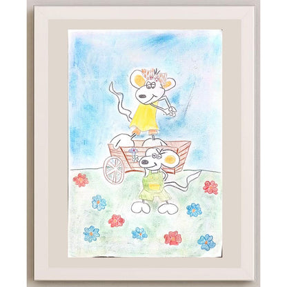 Magdelena Kepka 29x21cm Orijinal Karikatür BOD01118