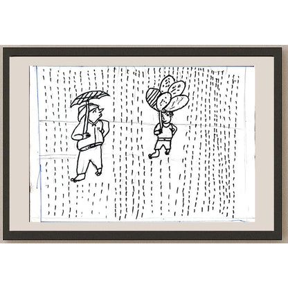 Sandeep 29x21cm Orijinal Karikatür BOD01121