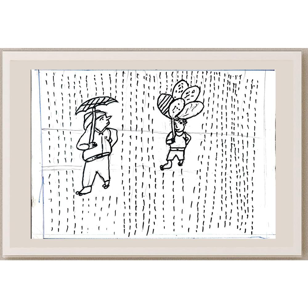Sandeep 29x21cm Orijinal Karikatür BOD01121