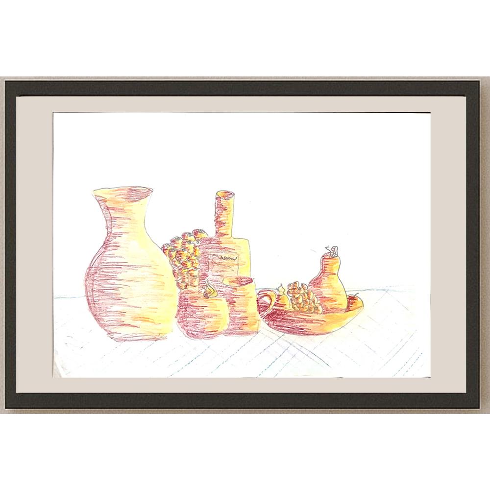 Wioletta Markiewise 29x21cm Orijinal Karikatür BOD01128
