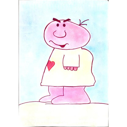 Martyna Jablonska 29x21cm Orijinal Karikatür BOD01132