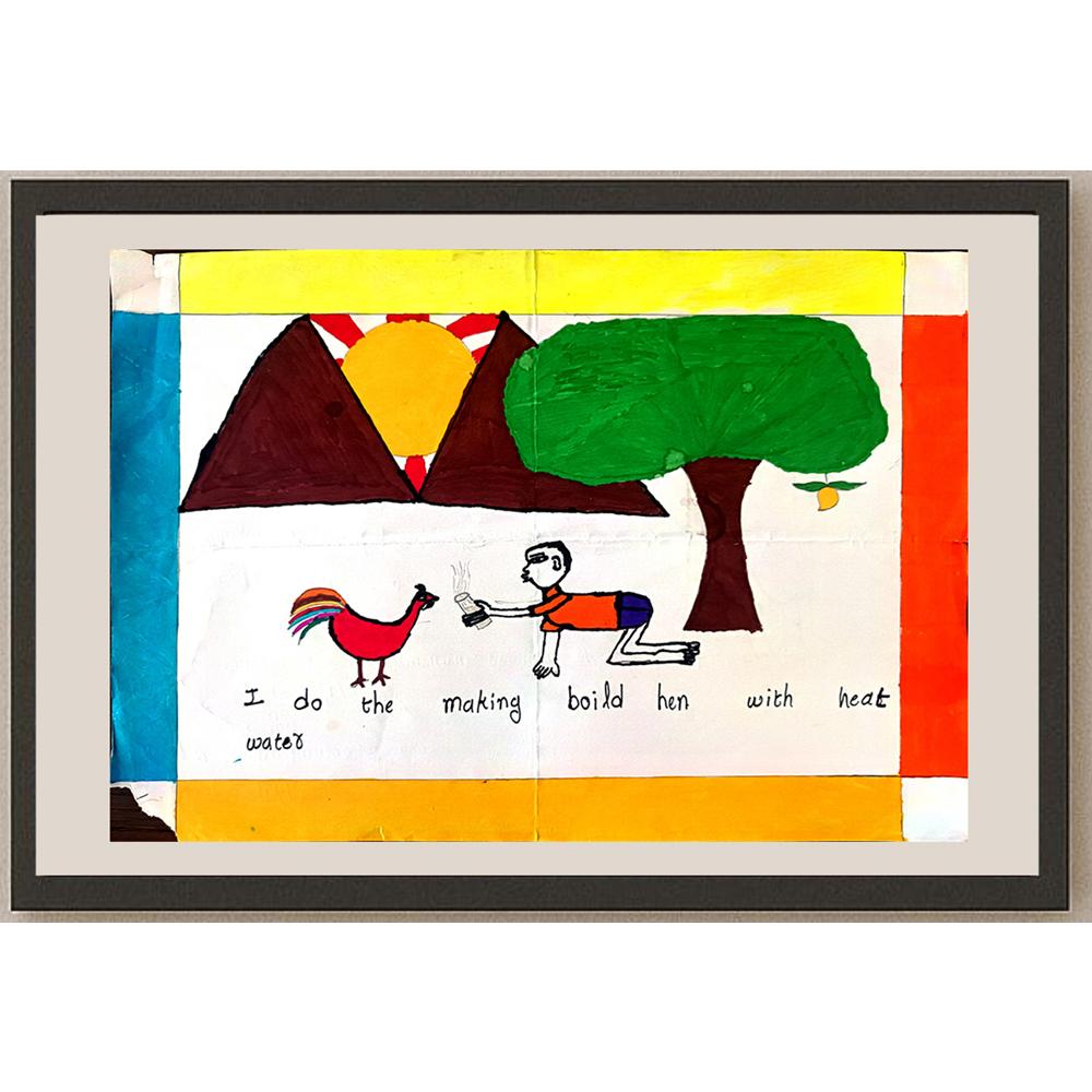 Soiman Kumar 29x21cm Orijinal Karikatür BOD01133