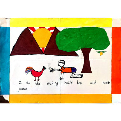 Soiman Kumar 29x21cm Orijinal Karikatür BOD01133