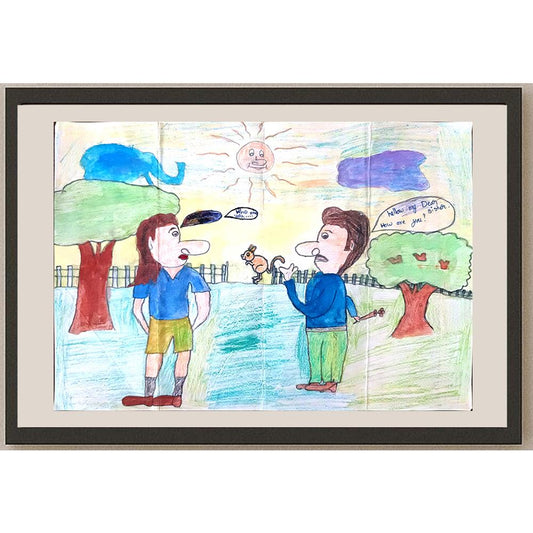 Rajeeve Sharma 29x21cm Orijinal Karikatür BOD01136