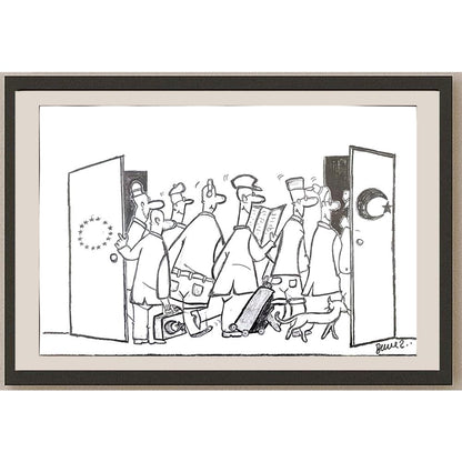 Berkay Koçak 29x21cm Orijinal Karikatür BOD01142