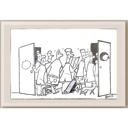 Berkay Koçak 29x21cm Orijinal Karikatür BOD01142
