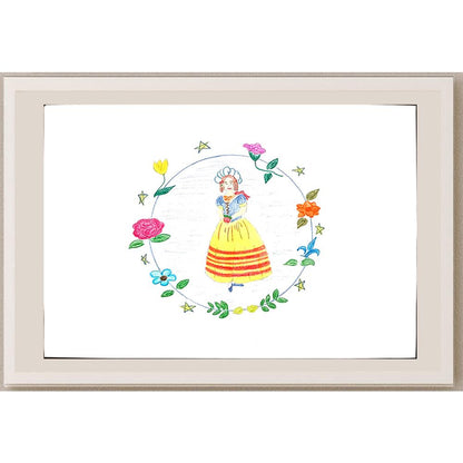 Burcu Mit 29x21cm Orijinal Karikatür BOD01150