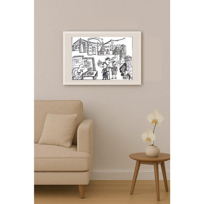 Dilara Güç 29x21cm Orijinal Karikatür BOD01156