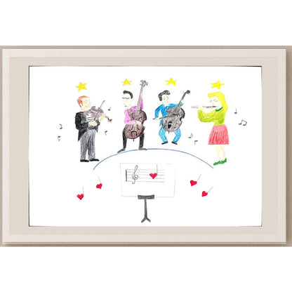 Burcu Mit 29x21cm Orijinal Karikatür BOD01162