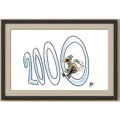 İgnjat Gatalo 35x25cm Orijinal Karikatür BOD01184
