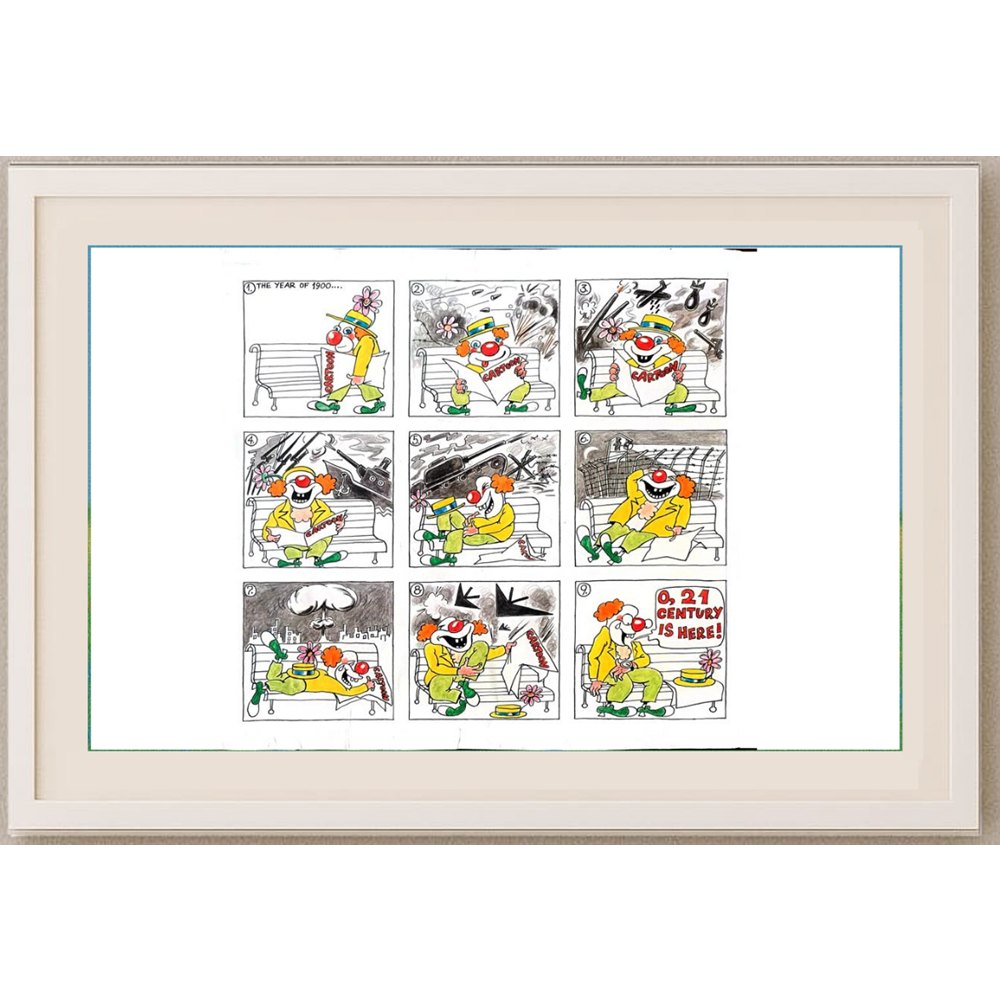 Ivailo Tsvetkov 35x33cm Orijinal Karikatür BOD01186