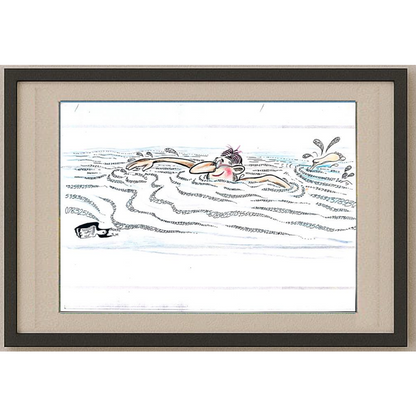 Said Mahmod 29x21cm Orijinal Karikatür BOD01194