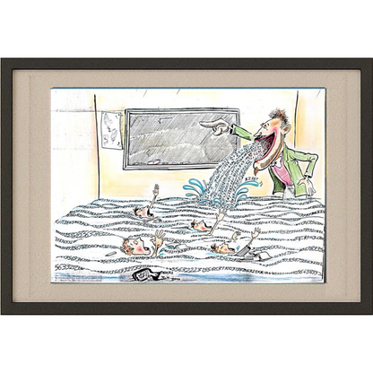 Said Mahmod 29x21cm Orijinal Karikatür BOD01195