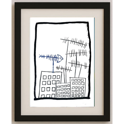 Ümit Öğmel 43x30cm Orijinal Karikatür BOD01212