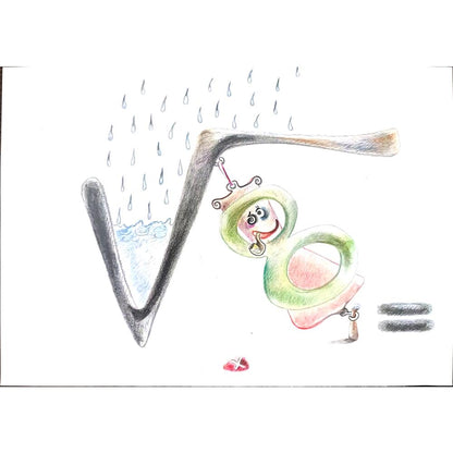 Omid Saljoughi 29x21cm Orijinal Karikatür BOD01228