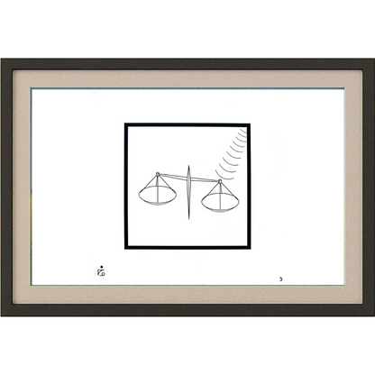 Mehdi Zarnoosheh Farahani 20x20cm Orijinal Karikatür BOD01240