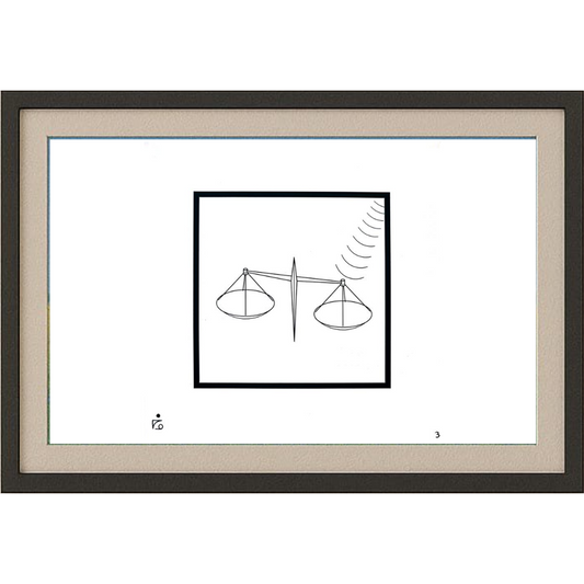 Mehdi Zarnoosheh Farahani 20x20cm Orijinal Karikatür BOD01240