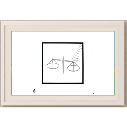 Mehdi Zarnoosheh Farahani 20x20cm Orijinal Karikatür BOD01240