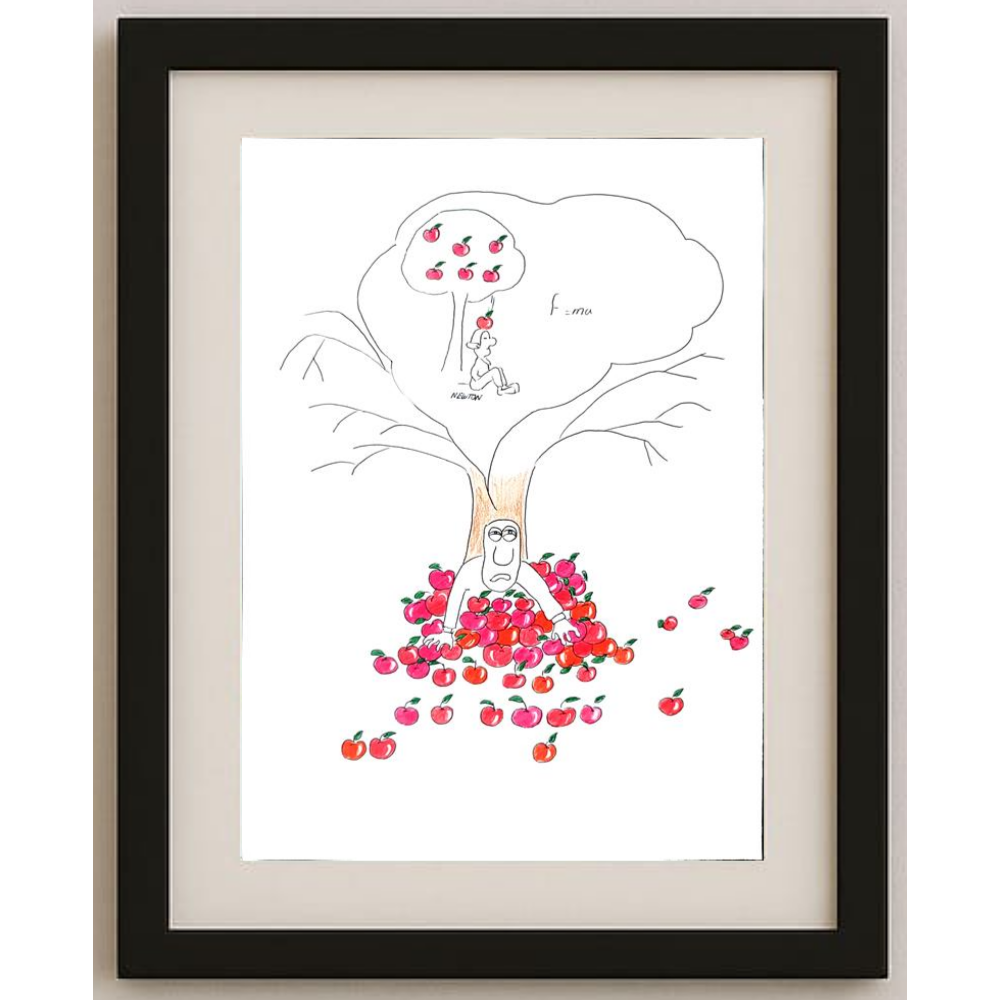 Fatemeh Hossein 29x21cm Orijinal Karikatür BOD01243